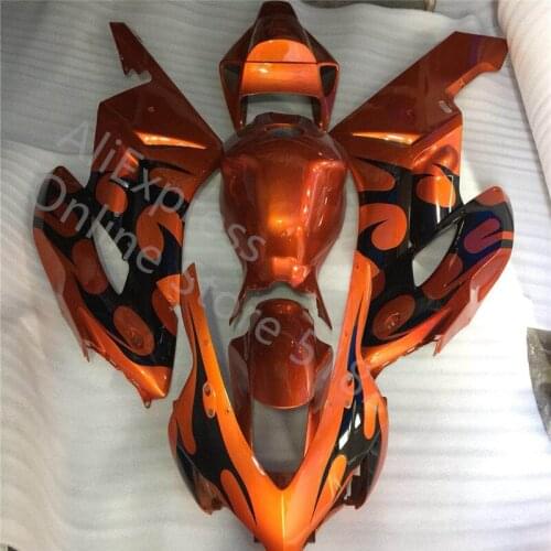 Orange black For Honda CBR1000 RR 2004-2005 CBR1000RR 04 05 Motorcycle Bodywork Fairing (Injection molding)