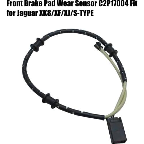 Front Brake Pad Wear Sensor Brake Alarming Wire C2P17004 Fit for Jaguar XK8/XF/XJ/S-TYPE