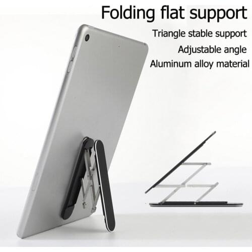 Laptop Stand Tablet Holder Desktop Foldable Holder Adjustable Riser Bracket Portable Holder Notebook & Tablet Accessories