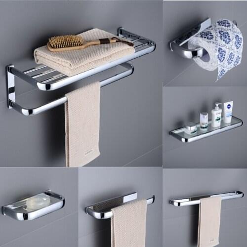 Modern Copper Toilet Paper Holder Chrome Corner Shelf Metal Toilet Brush Holder Luxury Bathroom Accessories Soap Dish Ceramic