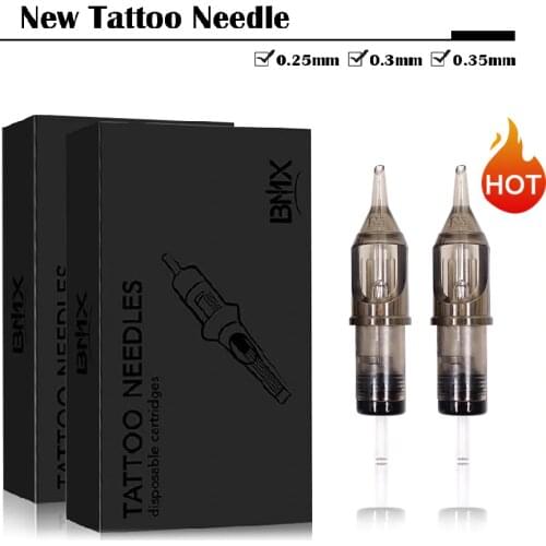 Universal 0.25/0.3/0.35mm 1RL Tattoo Cartridges Needle Disposable Tattoo Needles For Tattoo Rotary Pen Machine Supplies