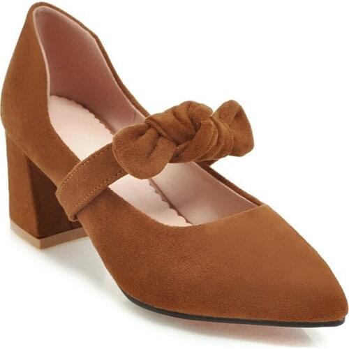 In 2018, the spring and autumn period and the new thick with high with shallow mouth size size 33 18313-45 womens shoes