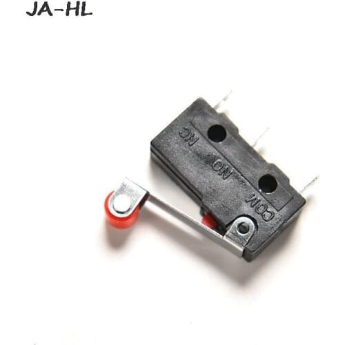 5/10PCS Hot Sale 5A Mini Micro Switch 3Pin With Roller Limit Switch AC 125V-250V
