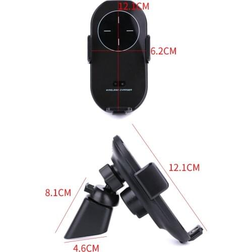 Car Phone Holder 15W Magnetic Wireless Car Charger Mount for iPhone 12mini 12 Pro Max Magsafing Fast Charging Wireless Charger