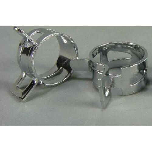 Free Shipping Stainless steel Buckle adjustable inside diameter 20mm-24mm Water Pipe Air Tube Clamp Vacuum Hose Spring Band Clip