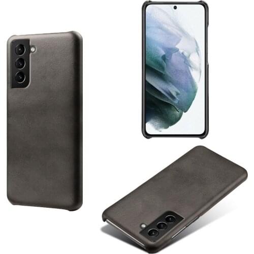 For Samsung Galaxy S21 FE 5G S21 Plus Cases Funda Luxury Slim Vegan Leather Phone Cover For Samsung S21 Ultra S21+ S21fe 5G Capa