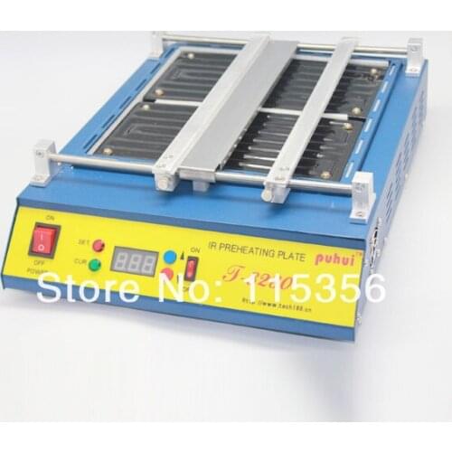 DHL free shipping PUHUI T8280 infrared prehater oven IR preheating plate