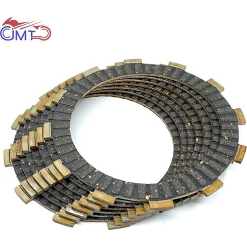 For Honda CR125R 1987 1988 1989 CR125 CR 125 R Clutch Friction Disc Plate Kit 7P Set Vintage Motocross Part
