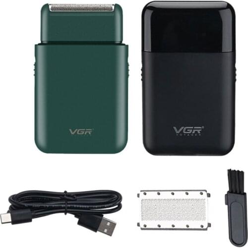 Electric Razor for Men Washable USB Rechargeable Cordless Foil Shaver with Pop-Up Beard Trimmer Multifunction Portable