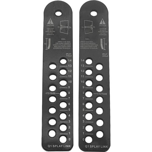 Finlemh Q1 Line Array Speaker Rigging Accessories Repair Kit Rear Link For Qsub Subwoofer Professional Audio DJ Sound Equipment