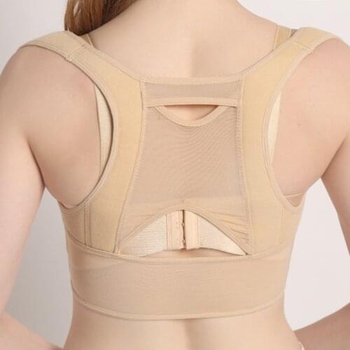 Posture Corrector Adjustable Women Back Support Belt Orthotics Posture Correction Brace Rectify Posture Corset Shoulder Posture