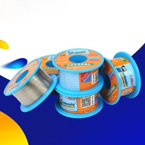 0.3/0.4/0.5/0.6/0.8mm MECHANIC HBD366 Lead-Free Solder Soldering Wire Soudure Etain Welding Tin Wire Soldering Wire Roll