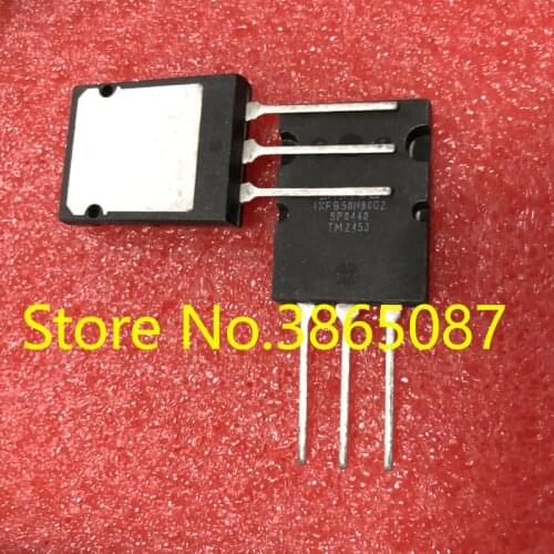 IXFB50N80Q2 IXFB50N80 PLUS264 50A 800V N-CHANNEL SI POWER MOSFET TRANSISTOR MOS FET TUBE ORIGINAL NEW 10PCS/LOT