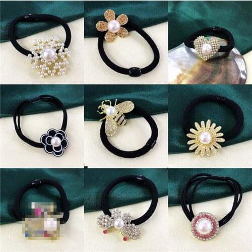 HOT CHEAP Hair Band Mountings Base Findings Hair Jewelry Settings Parts for Pearls Beads Crystals Agate Coral 10pcs/lot