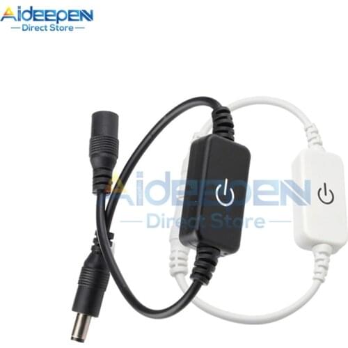 DC 12V-24V 2A Touch Sensor Switch With Stepless Dimming Function For Cabinet Wardrobe Corridor Light LED Light Bar Sensor