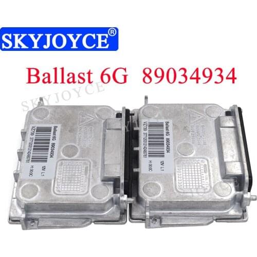 SKYJOYCE New 6G D1S HID Ballast Control Unit 89034934 4L0907391 For Q7 Passat D1S Ballast Original Replacement Part HID CONTROL