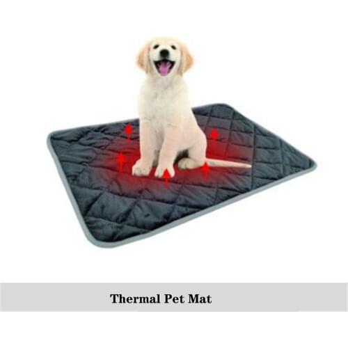 Warm Dog Mat for Cat Thermal Pet Mat Soft Sleep Keep Warm In Winter Blankets Dog Pad Self Heating Rug Thermal Washable Mat Bed