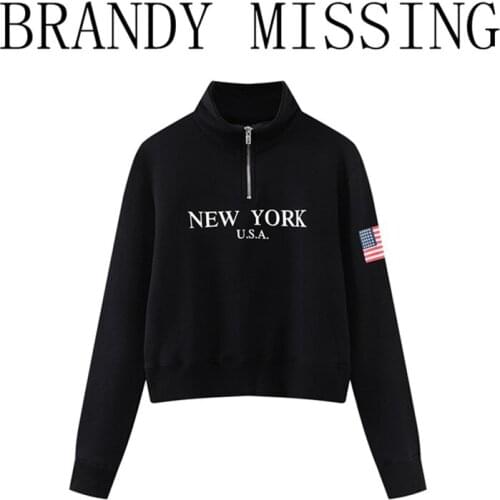 Oversize Girls Soft Cotton Casual Hoodies 2021 Office Ladies Fleece Pullovers Loose Women Half-Zip Long Sleeve Sweatshirts