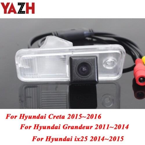 Video Reverse Parking Cam For Hyundai Grandeur ix25 Creta 2011 2012 2013 2014 2015 2016 Car Radio Rear View Camera Night Vision