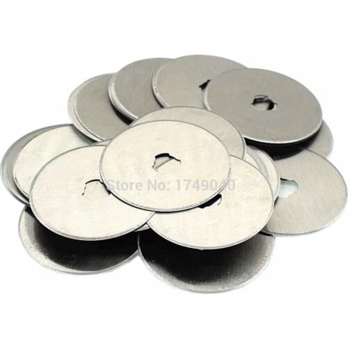 Rotary Cutter Blades 28mm 45mm Circular Refill Blades Quilting Sewing Fabric Leather Vinyl Film Paper Craft Cutting Hand Tools