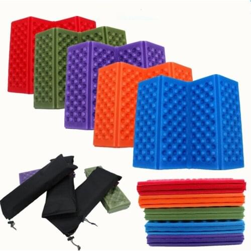 1Pc XPE Foam Four-fold Folding Cushion Waterproof Moisture-proof for Camping Picnic Cooling Family Travel P2700-SP2704