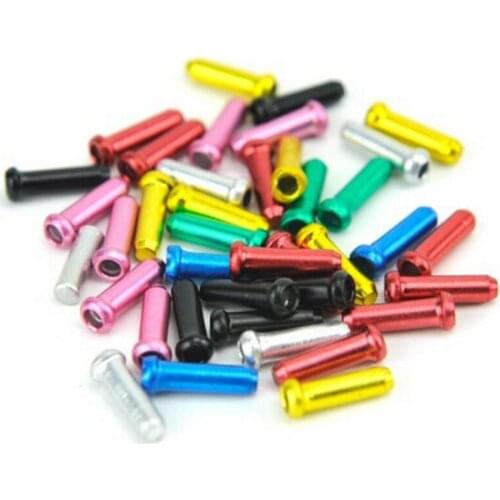 20pcs/ set 7Colors Brake Wire End Cap Cable Parts Aluminum MTB Bicycle Bike Line Core Cap Cover Gear Shift Brake DCCE02