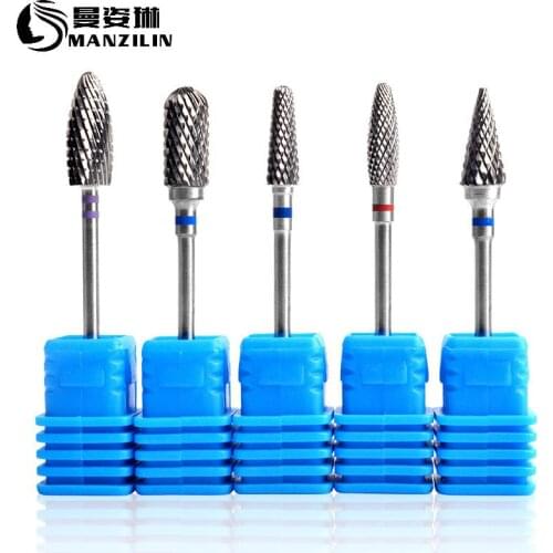 2019 Sale Cross-border Special Nail-unloading Tool for Nail Polishing Machine Accessories of Blue-standard Tungsten Steel Drill