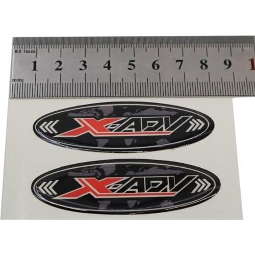 For HONDA X-ADV 150 250 750 Adventure Rider Decals 3D Motorcycle Shield Sticker