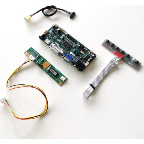 For LTN154X3-L04/L05 15.4" 1280*800 VGA DVI M.NT68676 display controller drive card CCFL LVDS 30Pin LCD monitor panel kit