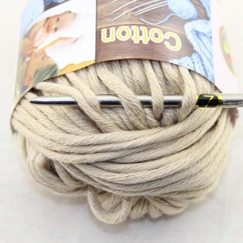 LOT Color optional 1 BallsX50g Special Thick Worsted 100% Cotton Knitting Yarn 422-10