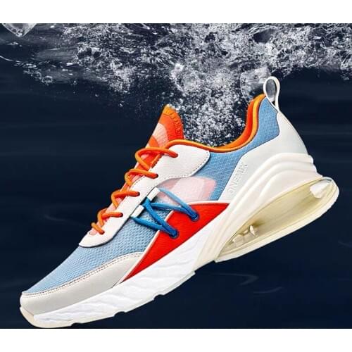 ONEMIX Summer Sneakers For Men Running Shoe For Outdoor Jogging Shoes Shock Absorption Cushion Soft Midsole Sports Shoes