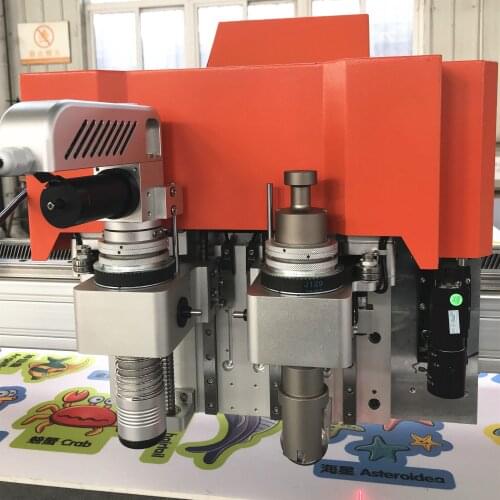 Small Business Oscillating Knife Carton Box Cutting Machine With Knife 1625 Carton Cardboard Cutting Machine For Sale