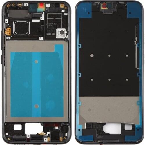 Front Housing LCD Frame Bezel Plate with Side Keys for Huawei Honor 10