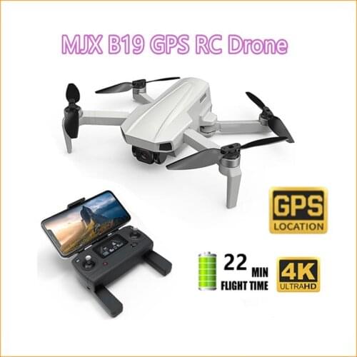 MJX B19 RC Drone GPS WIFI 5G 4K HD FPV Quadcopter Wth Camera Brushless Motor Foldable Racing RC Drones Helicopter Toys
