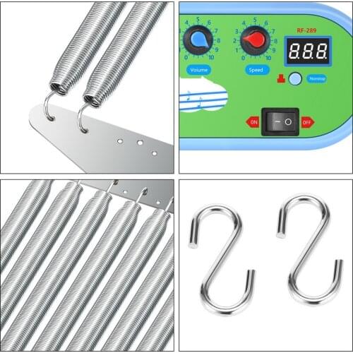 Electric Baby Swing Cradle Controller Baby Sleeping Swing Bouncer Rocking Soothing Electric Cradle