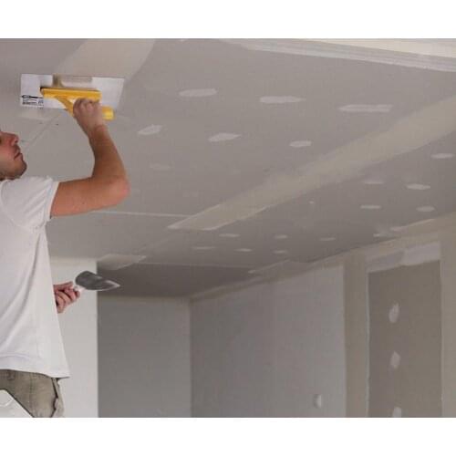 Gypsum Plaster Trowel , Plaster Trowel With Rubber Handle ,Plaster Trowel 30-35 cm