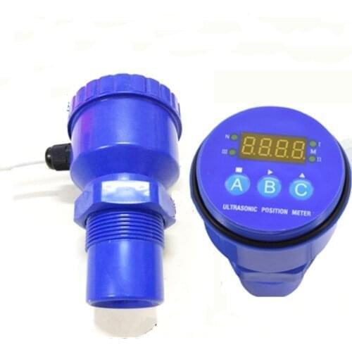 Ultrasonic level gauge Sensor RS485 ultrasonic level meter 12-36VDC Range Option 0-1M/0-2M/0-3M/0-4M/0-5M/0-6M/0-8M