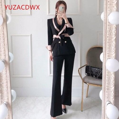 Женские брючные костюмы YUZACDWX China At AliExpress