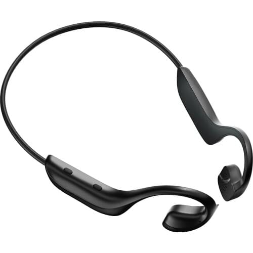 100% Real Bone Conduction Earphone Bluetooth Headphones Wireless Headset Noise Cancellation Earbuds HiFi Waterproof Sweatproof