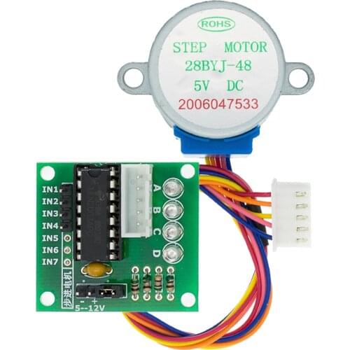 28BYJ-48-5V 4 phase Stepper Motor+ Driver Board ULN2003 Stepper motor + ULN2003 Driver board