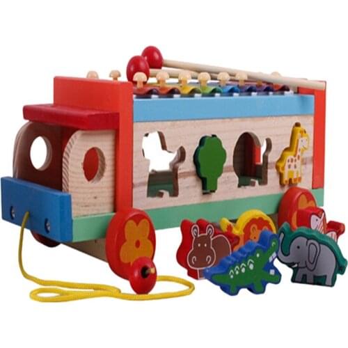 8 Notes Xylophone Musical Instrument Hand-eye Coordination Early Learning Educational Toys for Children Toddler Kids Baby