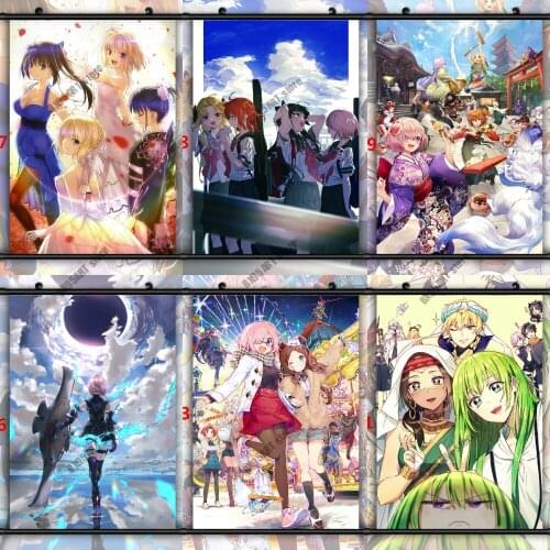 DIY 5D Diamond Painting FGO Fate Grand Order Anime Diamond Embroidery Full Round Mosaic Cross Stitch Kits Home Decor Gift
