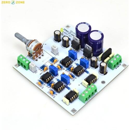 Free shipping HIFI 6010 Preamplifier board base on Germany MBL6010D preamp Circuit board/DIY KIT /PCB