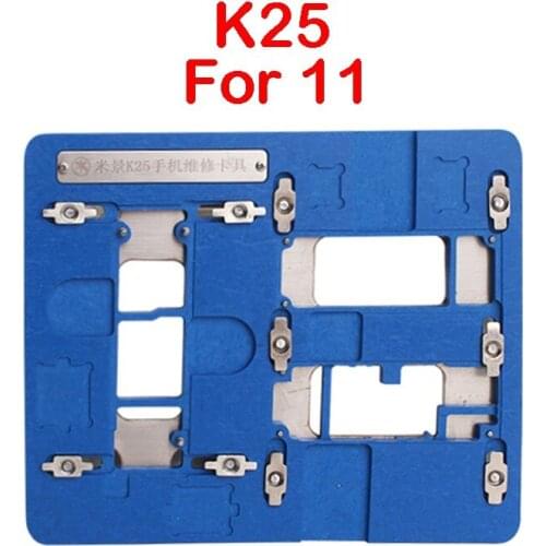 Newest Mijing K25 K27 K30 Holder Fixture for iPhone 11 11 Pro A13 CPU Motherboard Fixture Soldering Repair Welding Repair Tool