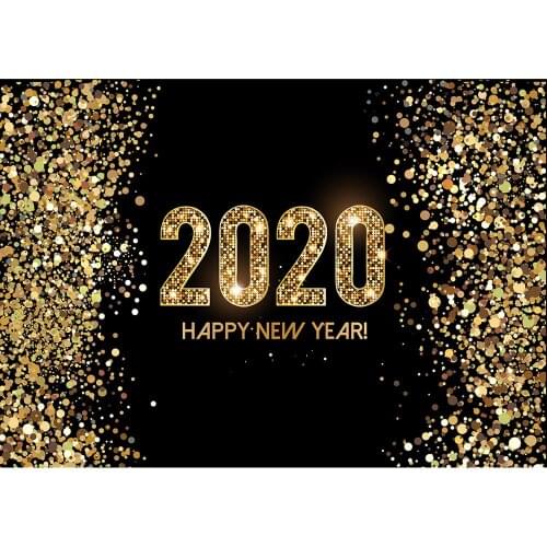 Photographic Backgrounds Golden Sand Glitter Computer Printed Backdrops Photo Studio for Baby Shower New Year Party Photoshoot