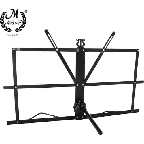 M MBAT Fordable Desktop Music Score Stand Folding Sheet Tabletop Music Book Stand Holder Guitar Violin Piano Practicing Desktop