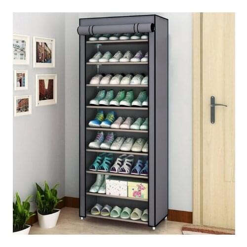 Multi-layer Assembled Shoe Rack Dust-proof Storage Shoe Cabinet Home Shoe Stand Dormitory Simple Storage Shelf Organizer Holder