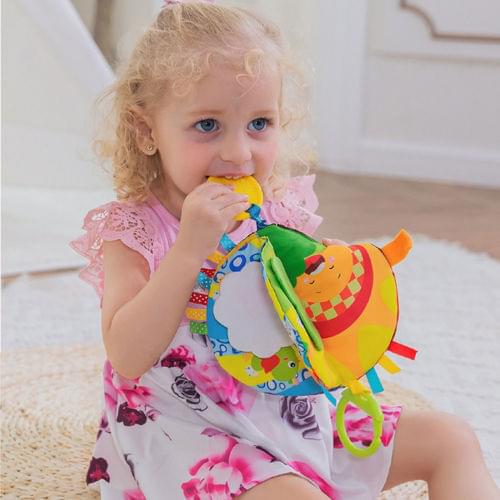 New Baby Animal Cloth Book Infant Kid Intelligence Development Toy Tear not rotten Three-dimensional Cloth Books Cognize Toys