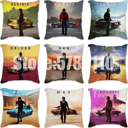 Cushion Flowers Feathers Woman Abstract Pillowcase cushion cover cushion Print Picture Decorative Living Room Home Decoration