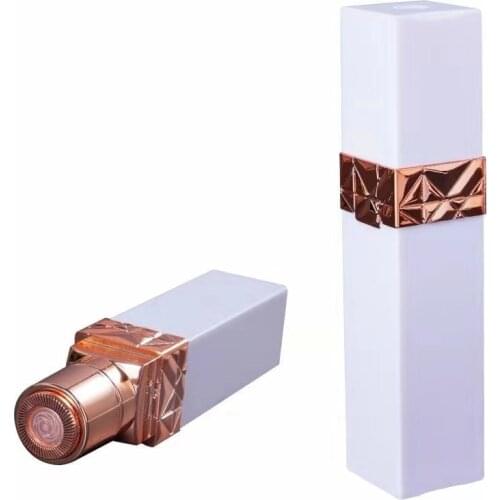Women TV Lipstick Shape Shaver Battery Mini Portable Travel Epilator Shaving Machine Whole Body Electric Cute Lady Razor